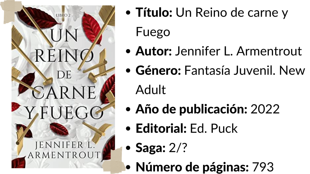 Un reino de carne y fuego (Spanish Edition)