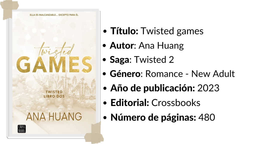 TWISTED 2. TWISTED GAMES, ANA HUANG, Crossbooks